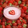 Фотография рецепта Крем из клубники с кефиром автор Елена Гнедовская