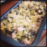 Фотография рецепта Курица запеченная с шампиньонами и рисом автор Lady Flowers