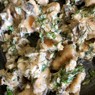 Фотография рецепта Куриная грудка с шампиньонами в сметанном соусе автор Алия Канатова
