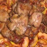 Фотография рецепта Куриная печень с яблоками и имбирем автор Ostrovz Zdorovya
