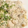 Фотография рецепта Куриное филе с грибами в сырносливочном соусе автор Kot Sammi