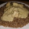 Фотография рецепта Куриное филе с соусом и гречкой автор Артм и Маша