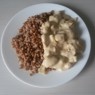 Фотография рецепта Куриное филе с соусом и гречкой автор лилия
