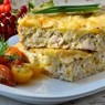 Фотография рецепта Легкий куриный пирогзапеканка автор Ульяна Матюшенко