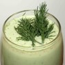 Фотография рецепта Летний кефирный коктейль с укропом и солью автор Светлана Горелова