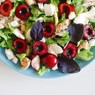 Фотография рецепта Летний салат с черешней сыром фета и индейкой автор Toma EvsuVdo