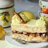 Фотография рецепта Лимонный торт с ореховой прослойкой автор Русудан Вакал