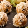 Фотография рецепта Лососевые шарики в кокосе автор Katrina