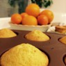 Фотография рецепта Маффины с апельсиновым соком и цедрой автор Елена Волкова