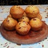 Фотография рецепта Маффины с грецкими орехами и джемом автор Anna Denysenko