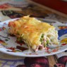 Фотография рецепта Макаронная запеканка с колбасой и зеленым горошком автор Любовь Иванова