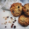 Фотография рецепта Мягкое овсяное печенье с изюмом Chewy oatmeal raisin cookies автор Анна Бобровская