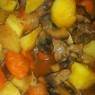 Фотография рецепта Мясное рагу с овощами и грибами автор Анастасия  Резникова