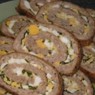 Фотография рецепта Мясной рулет из фарша с яйцом автор Екатерина 