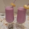 Фотография рецепта Молочный коктейль с черной смородиной автор Зоя Егорова