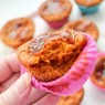 Фотография рецепта Морковные маффины с ягодами годжи автор Елена Гудина