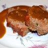 Фотография рецепта Мясной хлеб meatloaf с подливом автор Татьяна Найт Каменцева