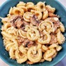 Фотография рецепта Нежная сливочногрибная паста автор Лоскутова Марианна