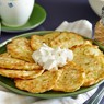 Фотография рецепта Оладьи из цукини с фетой автор Кулинар 4528480