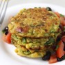 Фотография рецепта Оладьи из кукурузы и авокадо автор Евгения Сорокина