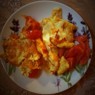 Фотография рецепта Омлет с моцареллой и помидорами автор Анюта Потоцкая