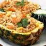 Фотография рецепта Острый рис с креветками в ананасе автор Anita Ggdf