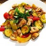 Фотография рецепта Овощное рагу с шампиньонами автор Инга Сулим