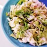 Фотография рецепта Овощной салат с песто и домашним майонезом автор Лоскутова Марианна