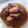 Фотография рецепта Овсяное печенье с медом и сухофруктами автор Юлия Кайдалова