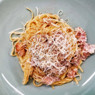 Фотография рецепта Паста карбонара с трюфелем автор Лоскутова Марианна