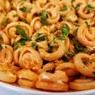 Фотография рецепта Паста с базиликом и сыром чеддер автор Лоскутова Марианна