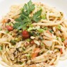 Фотография рецепта Паста с крабовым мясом и анчоусами автор Masha Potashova
