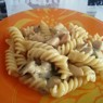 Фотография рецепта Паста с курицей и грибами в сливочном соусе автор ТАТЬЯНА ПЕТРУХИНА