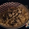 Фотография рецепта Паста с курицей и грибами в сливочном соусе автор Виктория Ланина