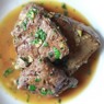 Фотография рецепта Печень говяжья с петрушкой автор Петр Голавский