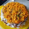 Фотография рецепта Печеночный торт с морковью и луком автор Мария Резник