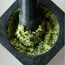 Фотография рецепта Песто из лимонного базилика автор Евгения Кукоба