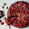Фотография рецепта Пирогперевертыш со сливами и грецкими орехами автор Elizabeth Palette