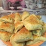 Фотография рецепта Пирожки с фетой и шпинатом Spanakotiropita автор АННА БОЛДЫРЕВА