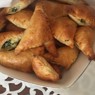Фотография рецепта Пирожки с фетой и шпинатом Spanakotiropita автор Hel En