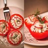 Фотография рецепта Помидоры фаршированные творогом и овощами автор Anita Ggdf