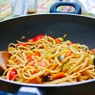 Фотография рецепта Постная азиатская лапша с овощами автор Дарья Тишина