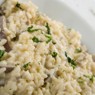 Фотография рецепта Ризотто с белыми грибами и петрушкой автор Елена Гнедовская