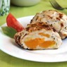 Фотография рецепта Рулетики куриные с консервированными персиками автор Екатерина Луценко