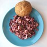 Фотография рецепта Салат из гречки свеклы и брынзы автор Elizaveta Popkova