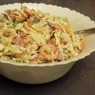 Фотография рецепта Салат из китайской капусты и креветок автор Виктория