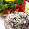 Фотография рецепта Салат из курицы с шампиньонами и маринованными огурцами автор Masha Potashova