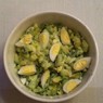 Фотография рецепта Салат из огурцов и авокадо автор Лидия