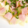 Фотография рецепта Салат из ветчины с дыней автор Саша Давыденко