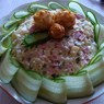 Фотография рецепта Салат оливье с мясом и свежими огурцами автор lubopushka